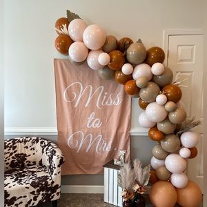 Miss to Mrs. Backdrop